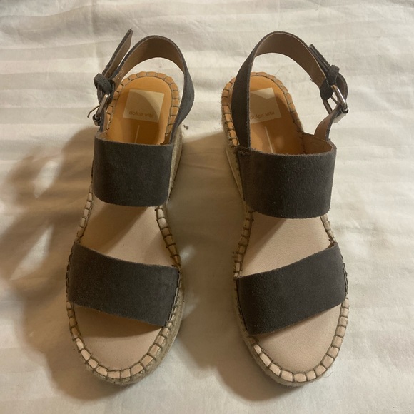 Dolce Vita Mauri Suede Espadrille Sandals - Picture 2 of 8